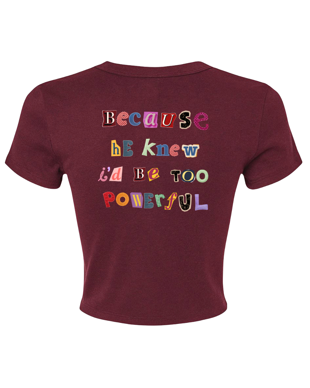 God Nerfed Me Tee (Crop Top)