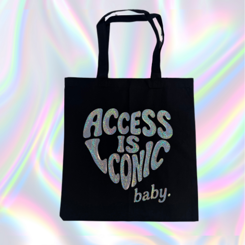 Access is Iconic Baby™ Tote Bag