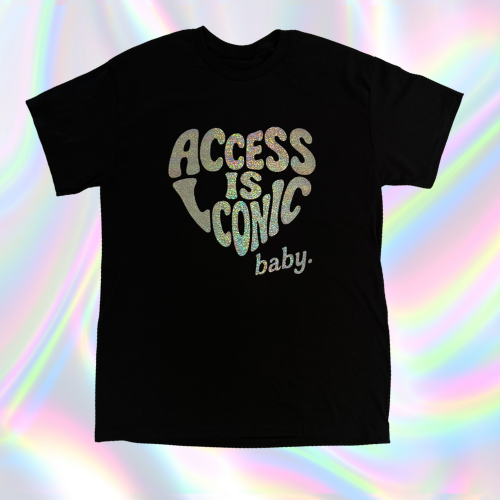 Access is Iconic Baby™ Tee (Crop Top + Regular Length)
