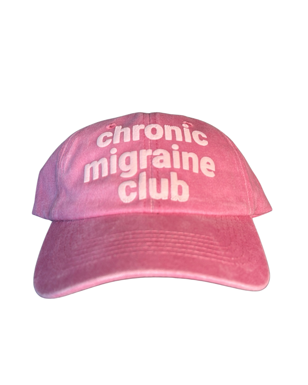 Chronic Migraine Club Hat | Vintage Denim Hat