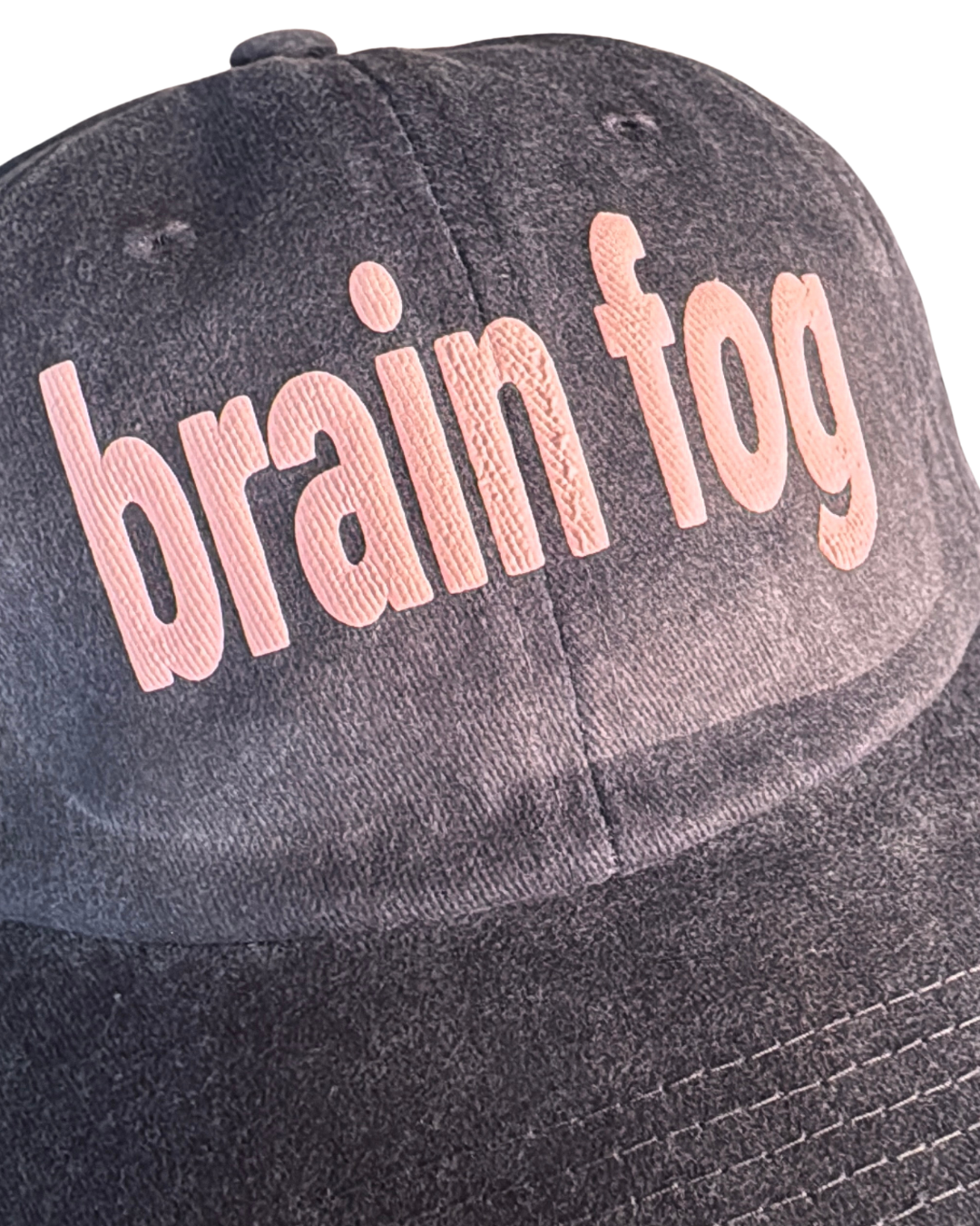 Brain Fog Hat | Vintage Denim Hat