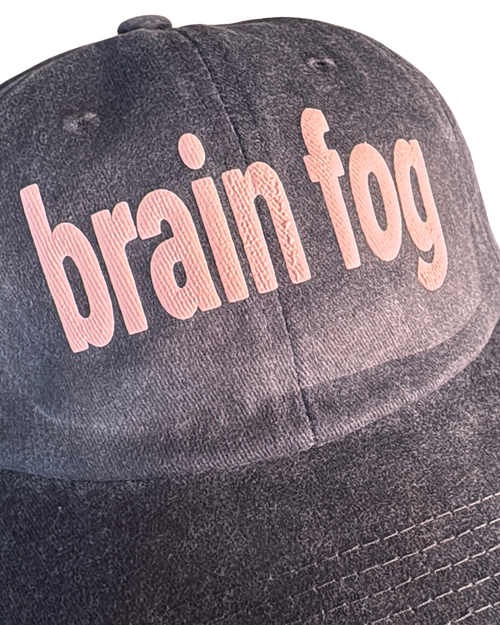 Brain Fog Hat | Vintage Denim Hat