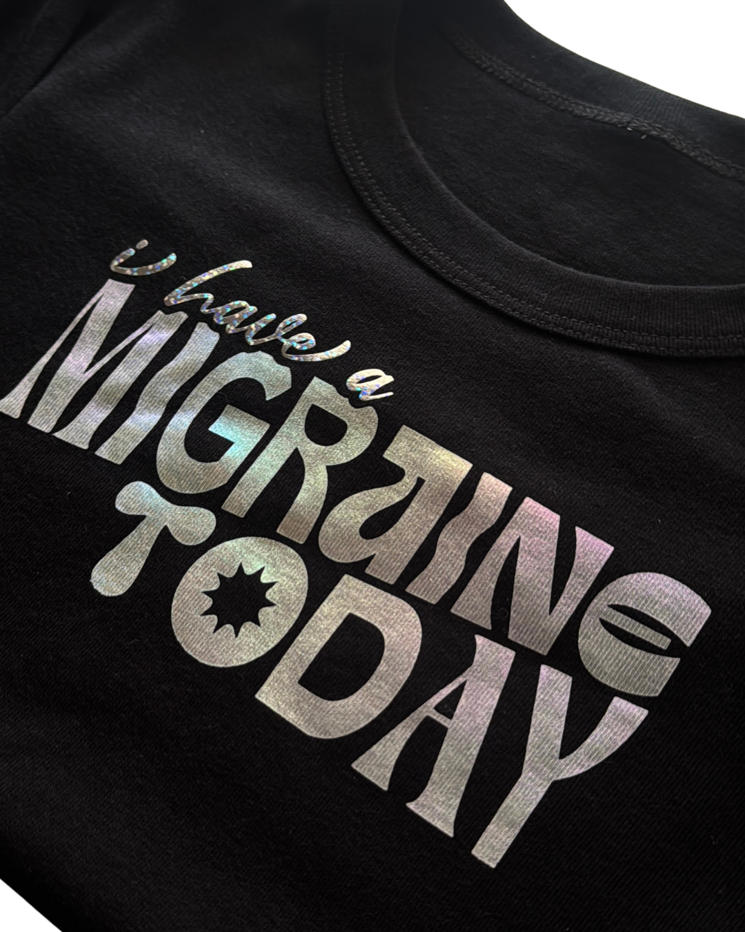 I have a Migraine Today Crop Top