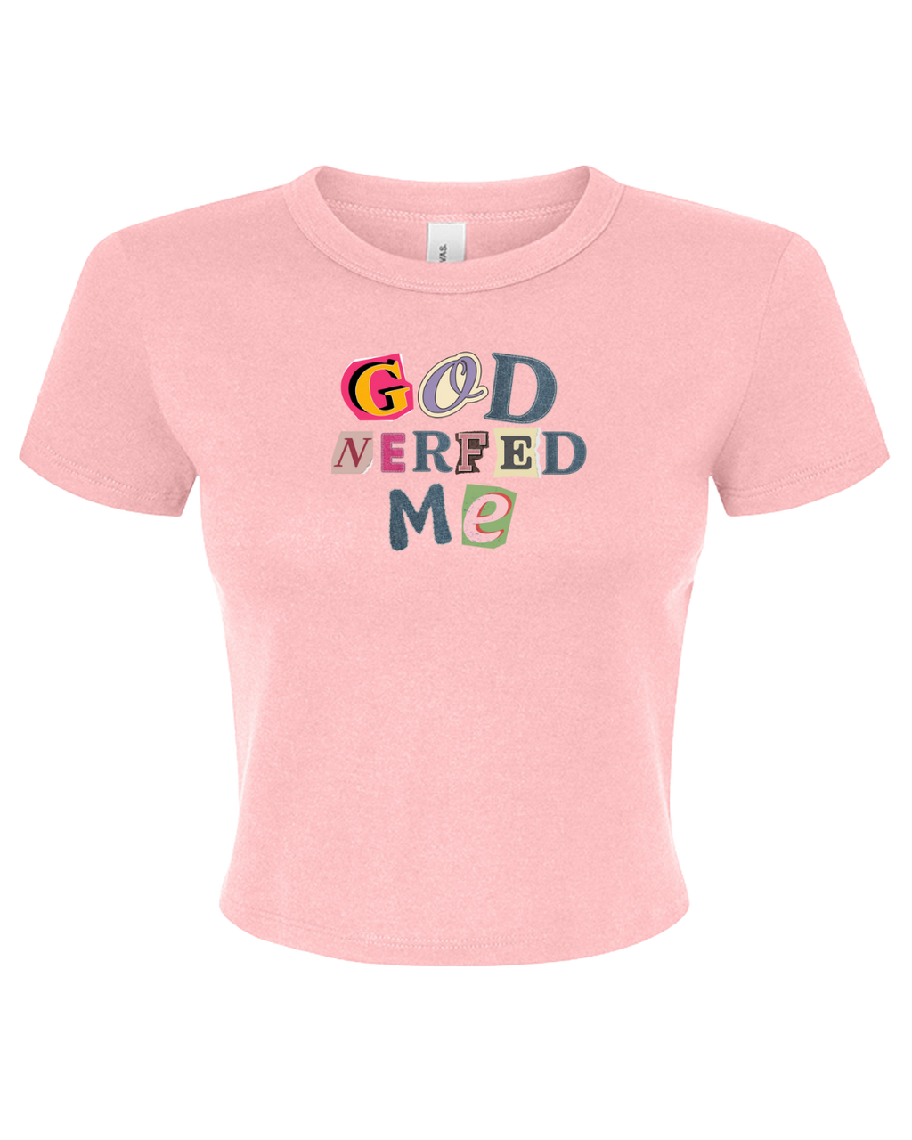 God Nerfed Me Tee (Crop Top)