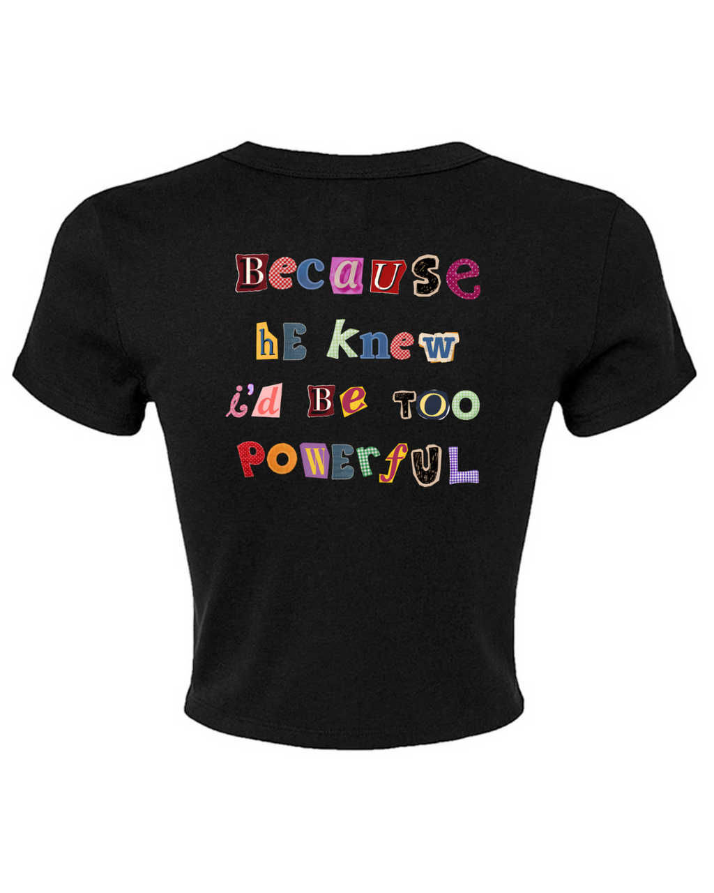 God Nerfed Me Tee (Crop Top)